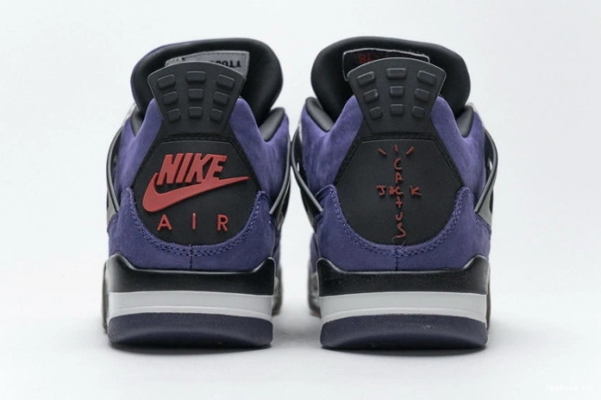 Air AJ4-766302 Scott x Purple Retro 4 Jordan Travis 0515